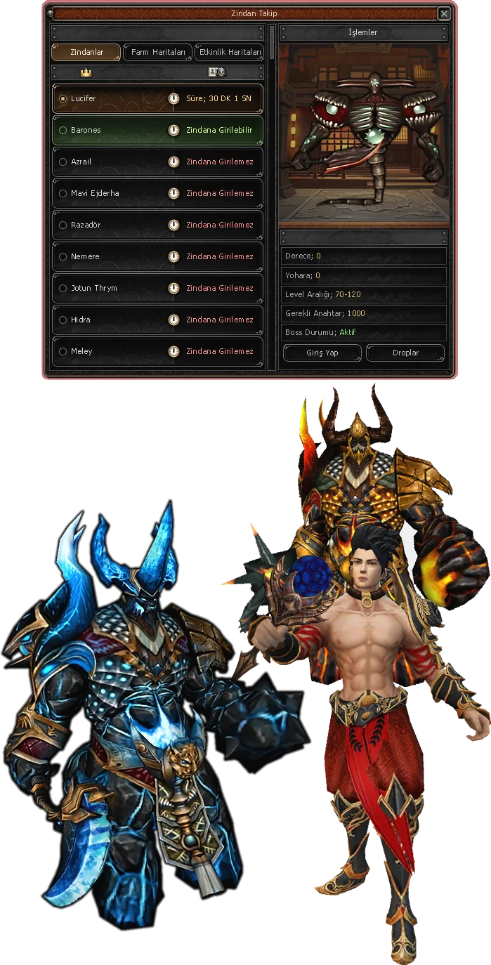Zindan takibi